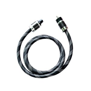 Audio Netzkabel Stromkabel doppelt geschirmt OCC Kupfer 3 Längen